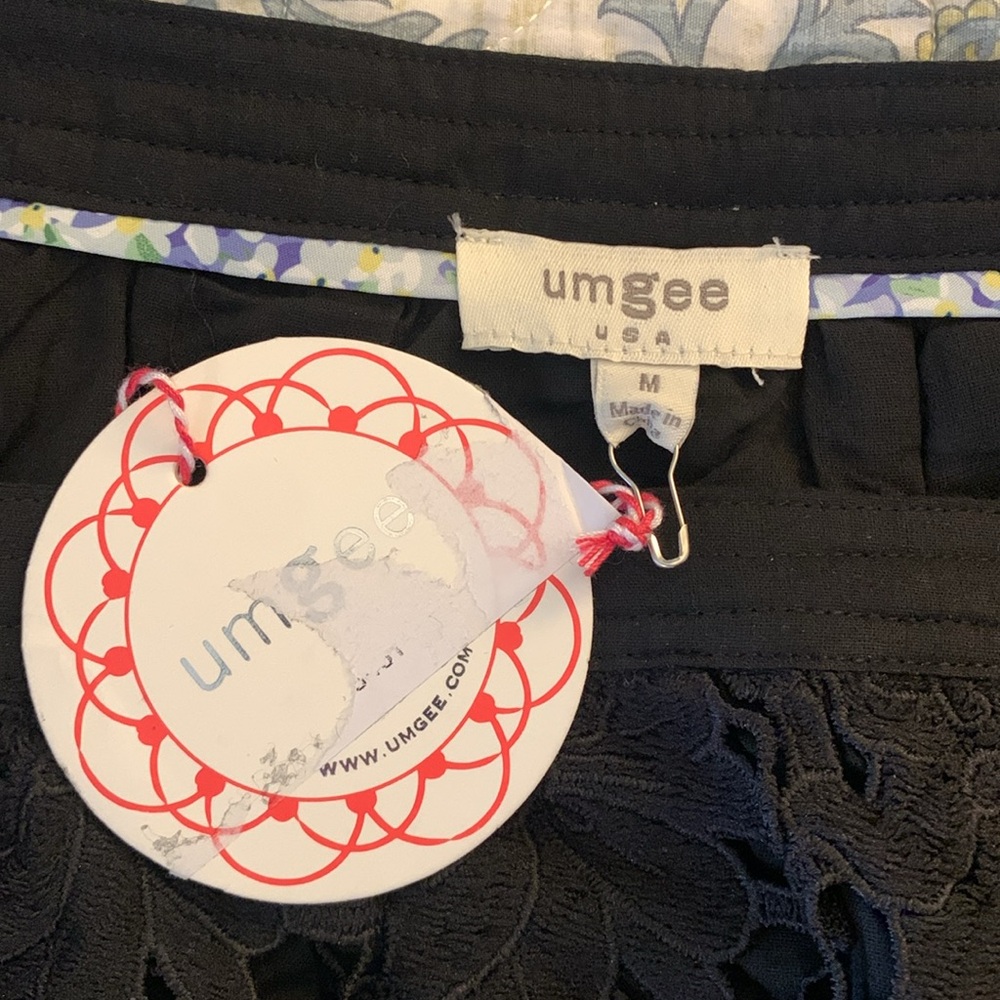 Umgee Black Lace Blouse - Picture 6 of 10